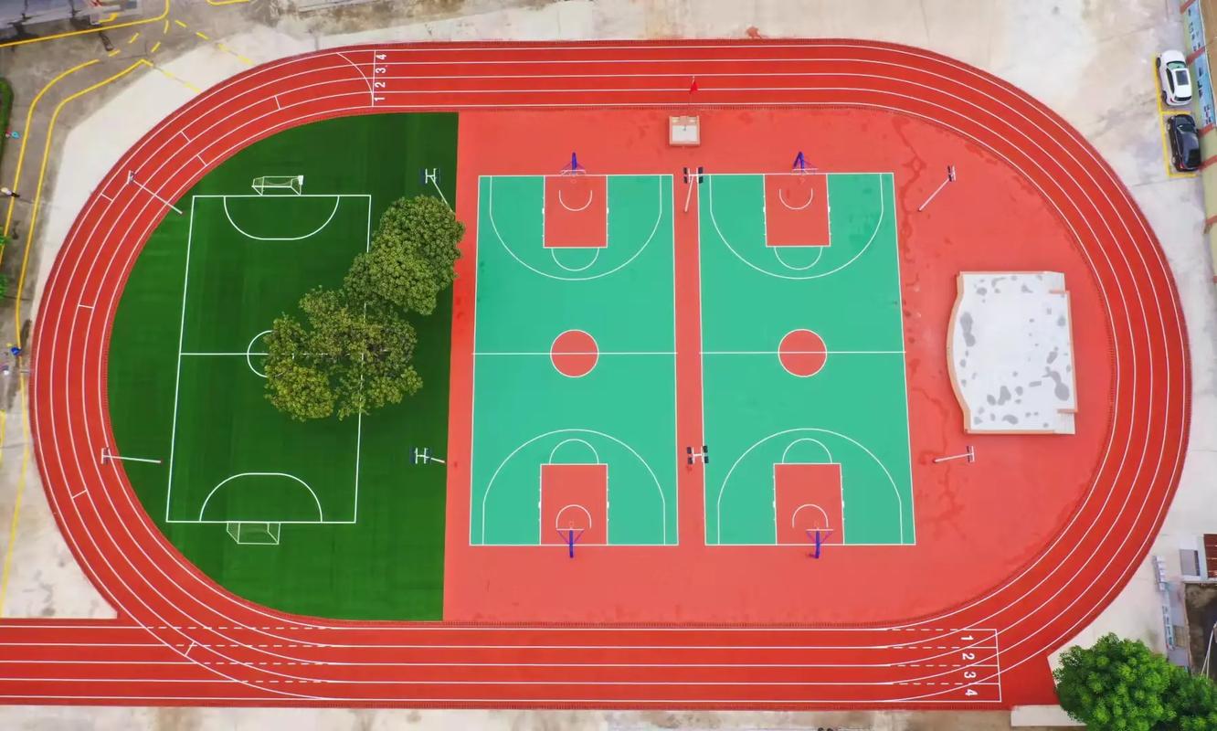 阳泉市学校塑胶跑道篮球场 - 价格