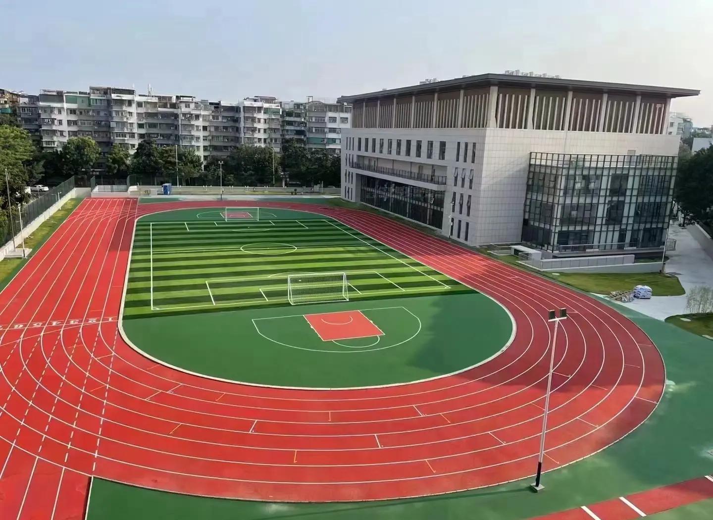 阳泉市人造草坪塑胶篮球场 - 方案